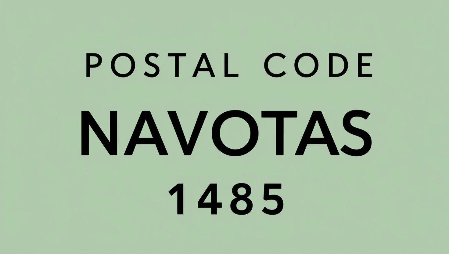Postal Code Navotas 1485 : Important Guide